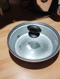 درب قابلمه و تابه مدل پدیدار کد A401 سایز 20