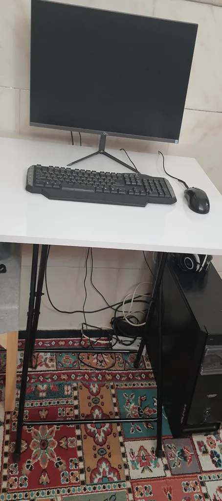 میز کامپیوتر میزیمو مدل تاشو کد 1603