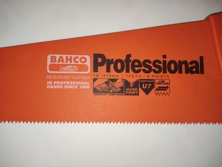 اره نجاری باهکو مدل  bahco Professional