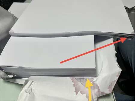 کاغذ A4 پاپکو مدل اپتیمم بسته 500 عددی