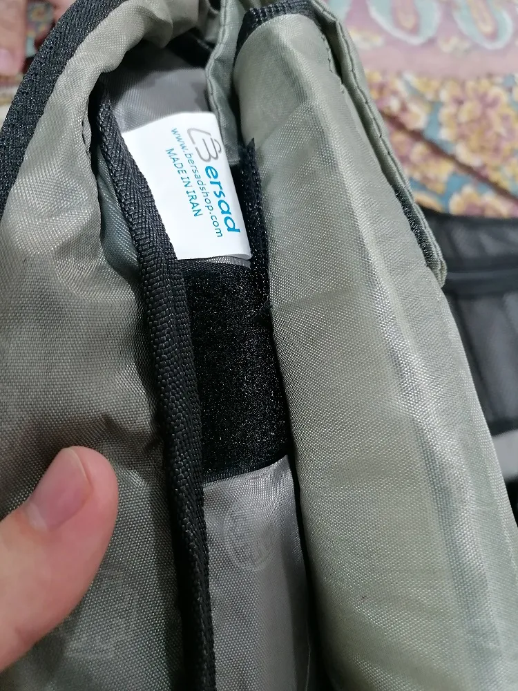 کوله پشتی لپ تاپ برساد مدل Bb 102 plus مناسب برای لپ تاپ 15 تا 17 اینچی