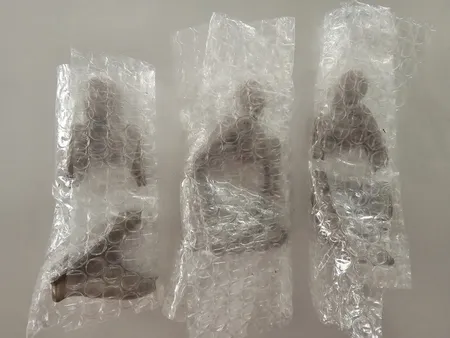 مجسمه سنگی مدل تندیس تفکر بسته 3 عددی