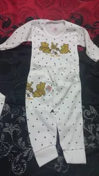 ست تی شرت آستین بلند و شلوار نوزادی کد 999