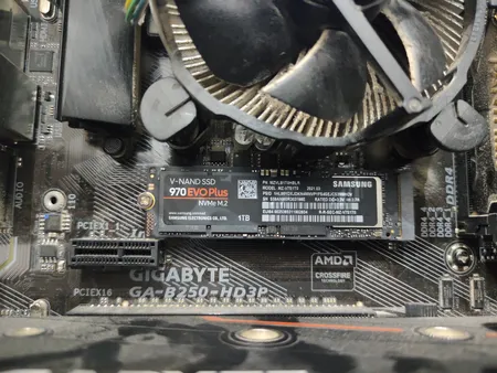 اس اس دی اینترنال PCIe Gen3 x4 سامسونگ مدل 970 EVO PLUS  ظرفیت 1 ترابایت