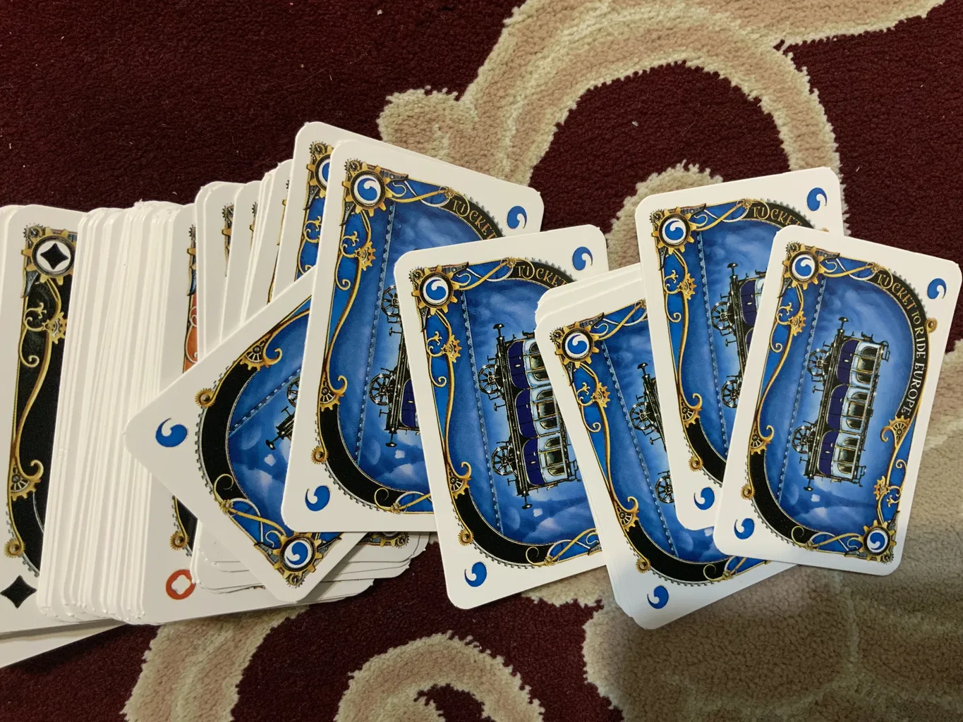 بازی فکری مدل تیکت تو راید اروپا ۱۵ سالگی