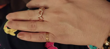 انگشتر پا زنانه ماصرم مدل قلب کد Ri3097