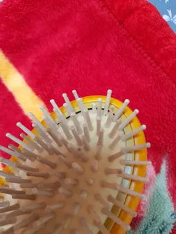 برس مو مدل چوبی بامبو کد 752