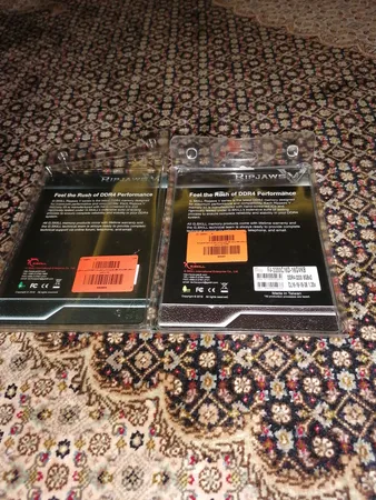 رم دسکتاپ DDR4 دو کاناله 3200 مگاهرتز CL16 جی اسکیل مدل RIPJAWZ V ظرفیت 16 گیگابایت بسته دو عددی