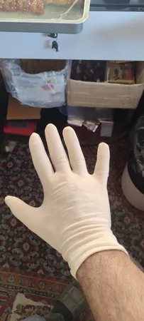 دستکش مدل نخی K-F