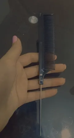 شانه مو مدل دم باریک فلزی