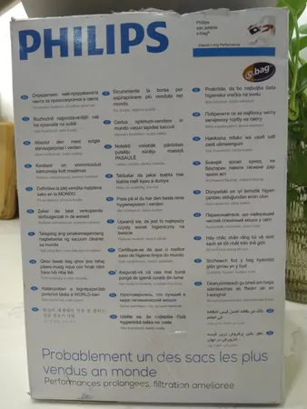 پاکت جاروبرقی مدل فیلیپس دو بسته 4 عددى همراه فیلتر مناسب جاروبرقى هاى فيليپس الكترولوكس و آاگ