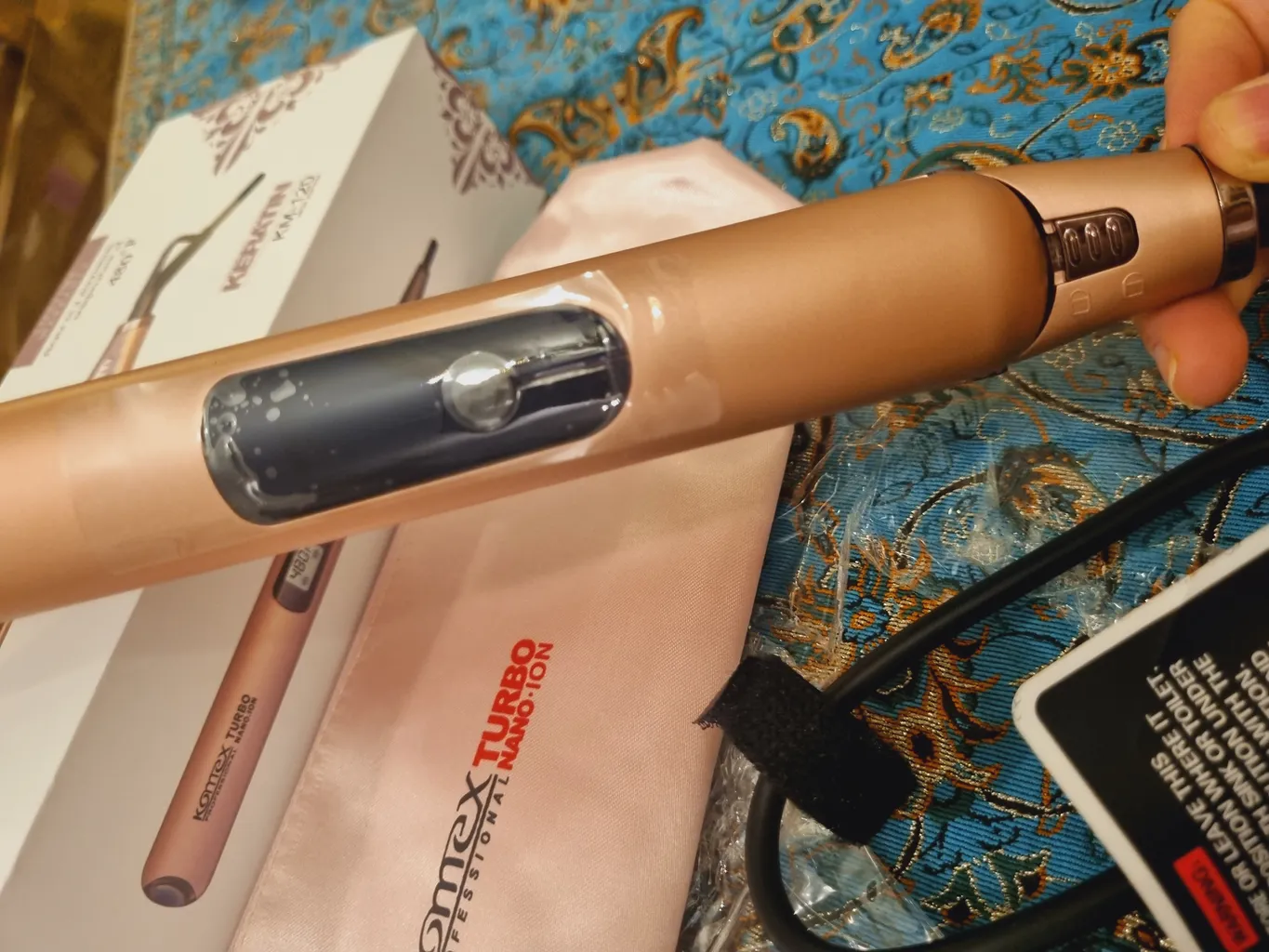 اتو مو حرفه ای کومکس مدل KM-120