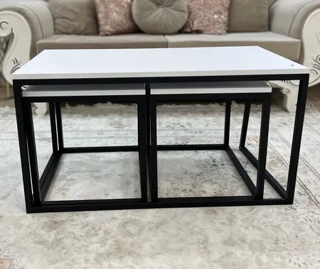 میز جلومبلی مدل AC4586 مجموعه سه عددی