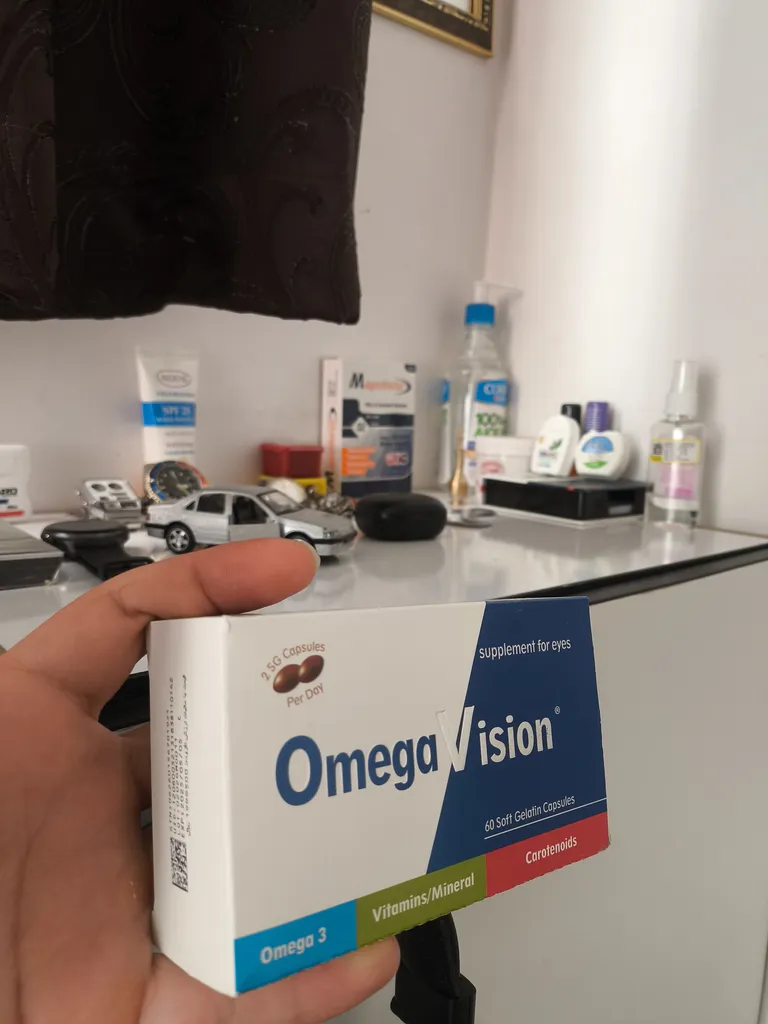 کپسول امگا ویژن داروسازی دانا بسته 60 عددی