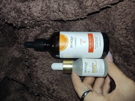 سرم پوست بایو آکوا مدل Rice Raw Pulp Hyaluronic Acid حجم 15 میلی لیتر