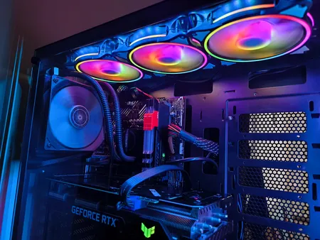 فن کیس گرین مدل HURACAN FAN GFK120M-ARGB بسته 3 عددی
