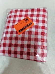 تجریه خرید پارچه آشپزخانه مدل چهارخانه ریز کد 2D