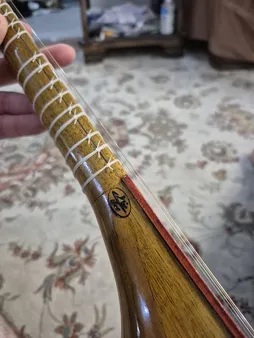 سه تار مفاخری مدل تک مهر