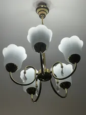 تجریه خرید لوستر چشمه نور 5 شعله کد A856/5-O  