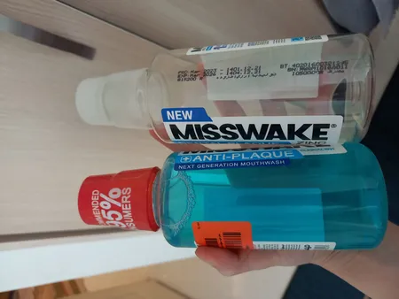 دهان شویه میسویک مدل Anti Plaque حجم 400 میلی لیتر