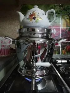 تجریه خرید سماور رواجاقی عالی نسب مدل Arghavan ظرفیت 5 لیتر به همراه قوری هدیه  