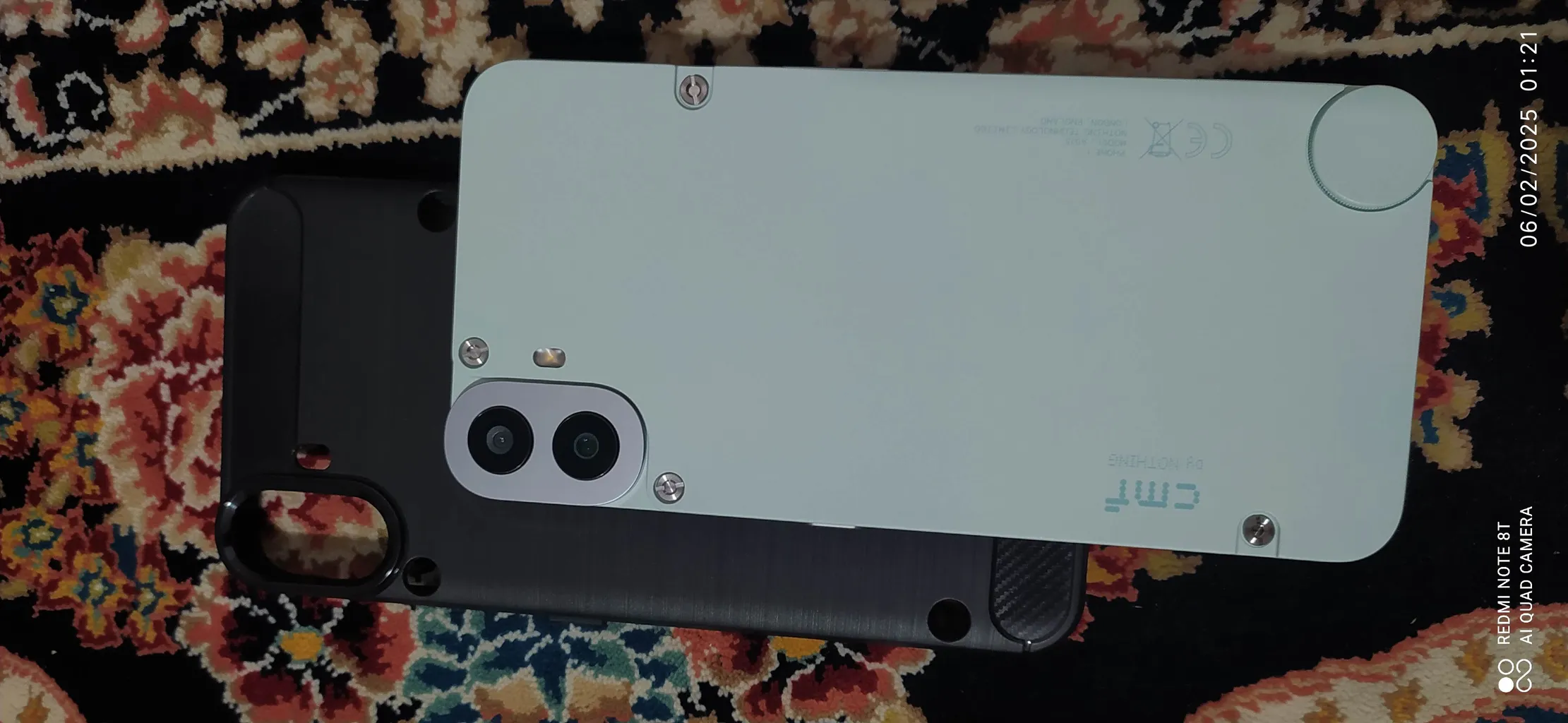 گوشی موبایل ناتینگ مدل CMF Phone 1 دو سیم کارت ظرفیت 256 گیگابایت و رم 8 گیگابایت