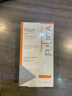 شامپو کاهش دهنده چربی فولیکا مخصوص موهای چرب حجم 200 میلی‌لیتر