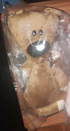 عروسک طرح خرس مستربین مدل تدی کد JIMI110 ارتفاع 31 سانتی‌ متر