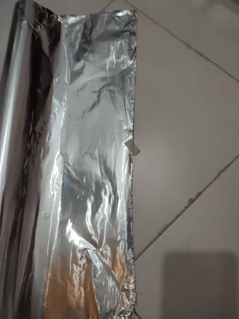 فویل گلرنگ مدل فویل آلومینیوم گلرنگ کد 5110010 رول 8 متری