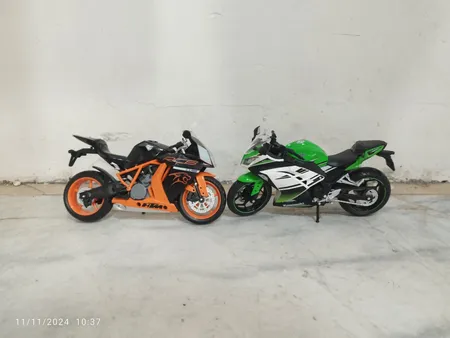 موتور بازی مدل Automaxx 1:12 Kawasaki Ninja 250