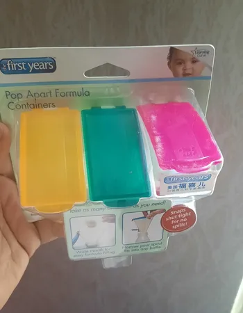 ظرف نگهدارنده شیر خشک فرست یرز مدل w10 مجموعه ۳ عددی