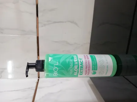 ماسک مو بیول مدل آلوئه ورا حجم 500 میلی لیتر