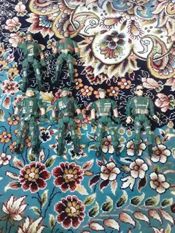اسباب بازی جنگی طرح سرباز بسته 6 عددی
