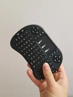 مینی کیبورد بی سیم همراه با تاچ پد مدل H9