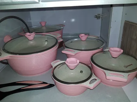 سرویس قابلمه 16 پارچه هوم کینگ مدل Granite Plus