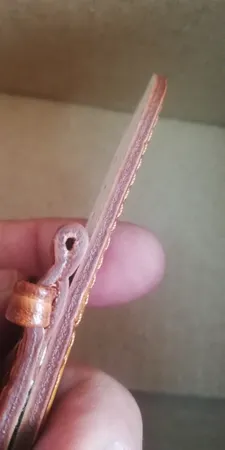 بند ساعت مچی مدل چرم طبیعی