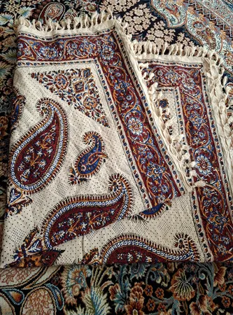 سفره قلمکار دن هوم طرح بته جقه