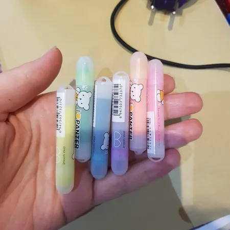 ماژیک علامت گذار 6 رنگ پنتر سری M and G مدل I Love Panter