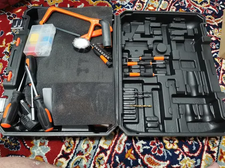 مجموعه 125 عددی ابزار ادون مدل ED-40L-TZ