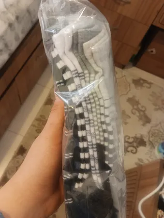 جوراب ساق کوتاه مردانه لنتر مدل مدل مچی کد RING - 0 6 مجموعه 6 عددی