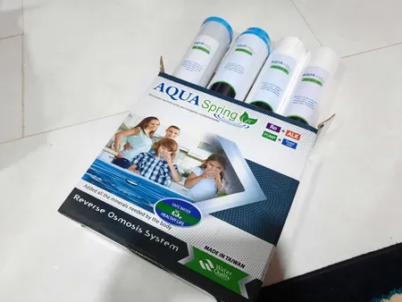 فیلتر تصفیه آب آکوآ اسپرینگ مدل EXTRA PP-1 مجموعه 4 عددی