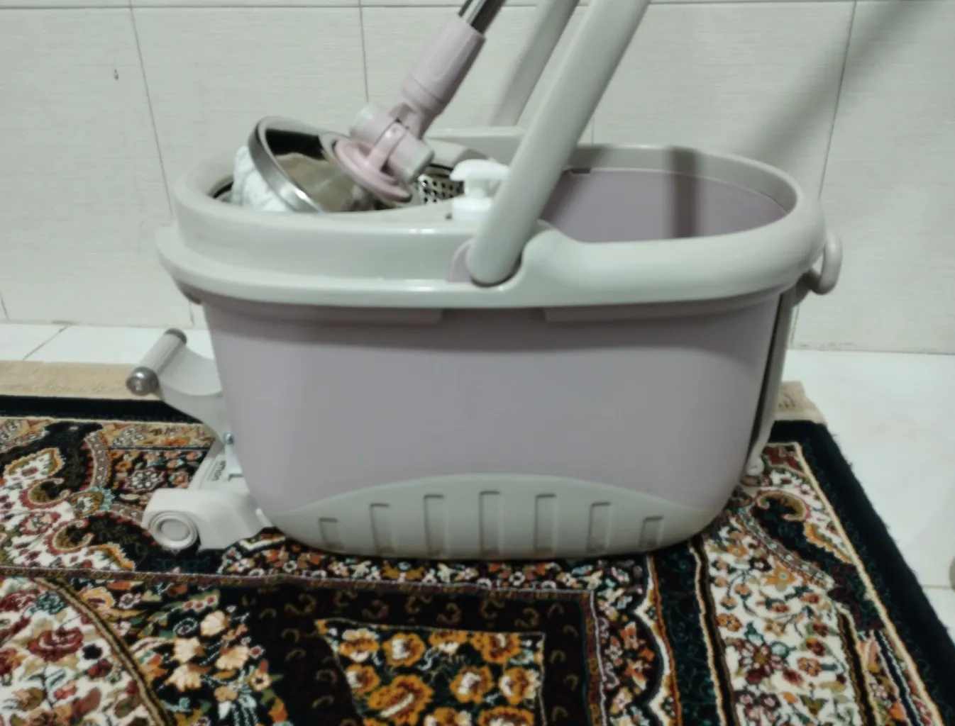 ست سطل و زمین شوی چرخشی لیمون مدل 2020