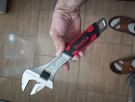 آچار فرانسه رونیکس مدل RH-2443 سایز 12 اینچ