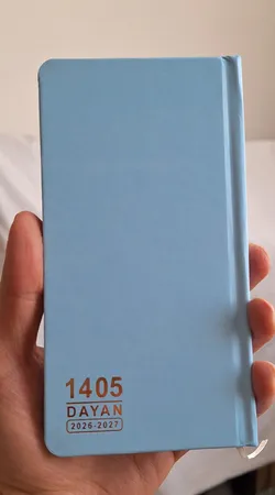 تقویم جیبی سال 1405 دایان مدل دوختی طرح سالید کد ۲۰۱