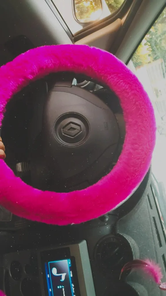 روکش فرمان تاج آریان مدل پشمالو به همراه روکش دنده و ترمز دستی