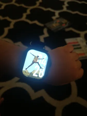 ساعت هوشمند 46 میلی متری مدل SEVEN PLUS IN ONE 1+7 بند سیلیکونی