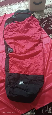 کیسه خواب گلدن بیر مدل MISHO1 به همراه زیرانداز و بالش سفری