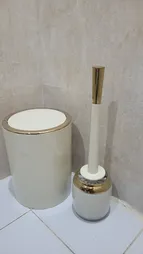 ست سطل زباله و فرچه لیمون سری رمانتیک مدل 181200