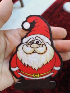 استیکر پارچه و لباس مدل بابانوئل کد TO.GH
