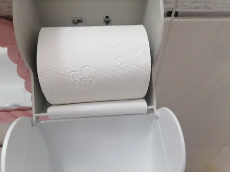 پایه رول دستمال کاغذی حباب مدل مروارید